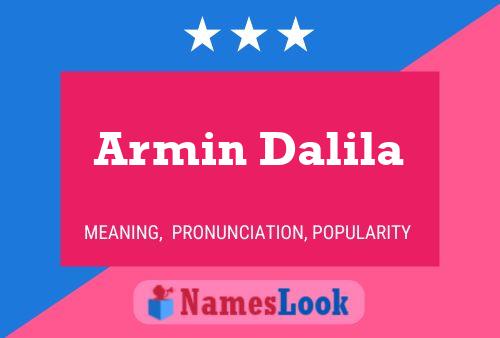 Póster del nombre Armin Dalila