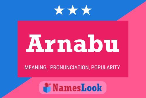 Póster del nombre Arnabu