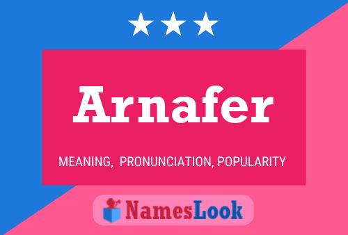 Póster del nombre Arnafer