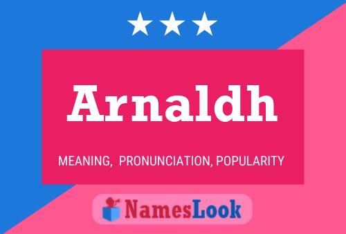 Póster del nombre Arnaldh