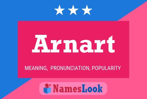 Póster del nombre Arnart