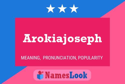 Póster del nombre Arokiajoseph