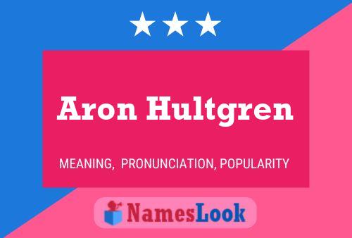 Póster del nombre Aron Hultgren