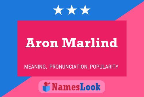 Póster del nombre Aron Marlind