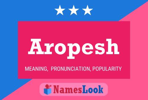 Póster del nombre Aropesh