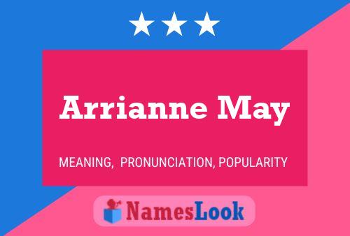 Póster del nombre Arrianne May