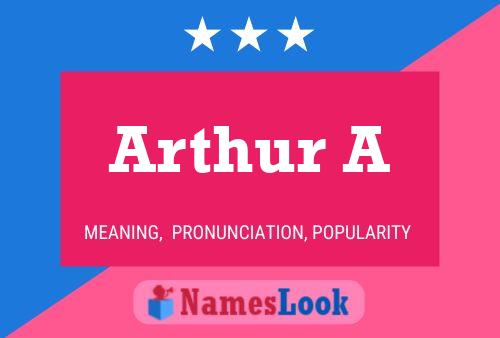 Póster del nombre Arthur A