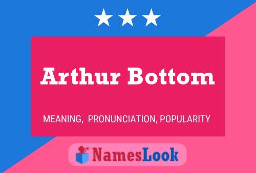 Póster del nombre Arthur Bottom