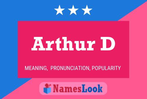 Póster del nombre Arthur D