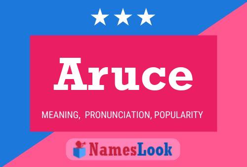 Póster del nombre Aruce