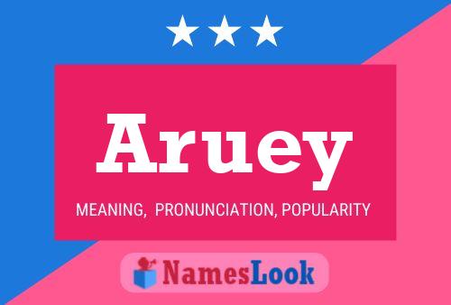 Póster del nombre Aruey