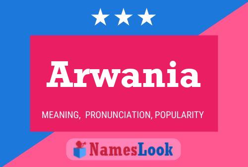 Póster del nombre Arwania