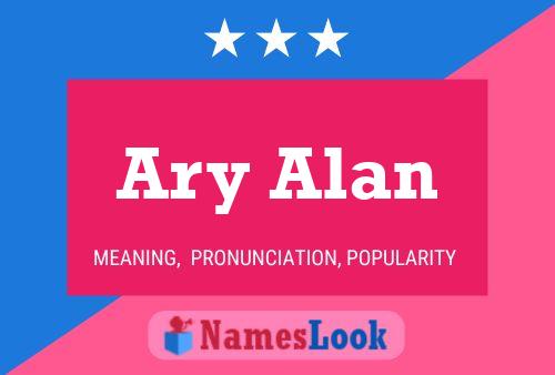 Póster del nombre Ary Alan