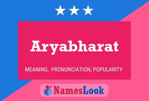 Póster del nombre Aryabharat