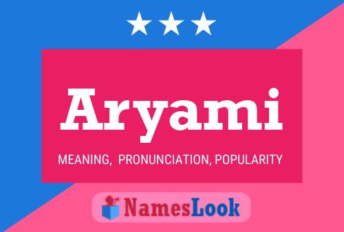 Póster del nombre Aryami