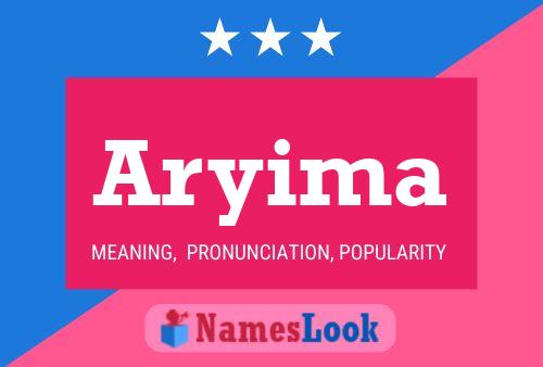 Póster del nombre Aryima