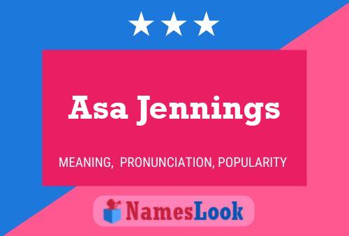 Póster del nombre Asa Jennings