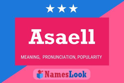 Póster del nombre Asaell