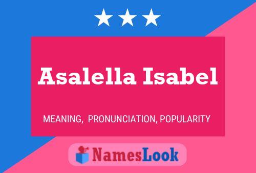 Póster del nombre Asalella Isabel