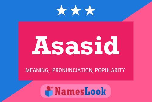 Póster del nombre Asasid