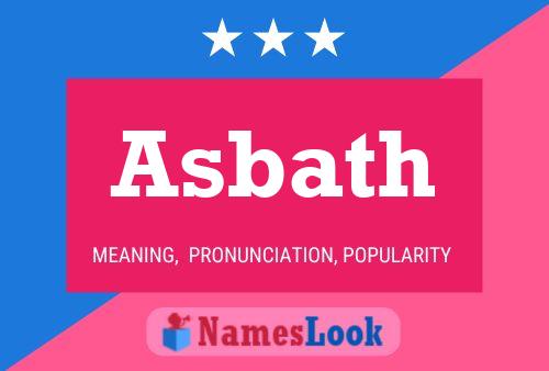 Póster del nombre Asbath