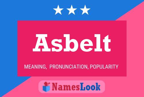 Póster del nombre Asbelt