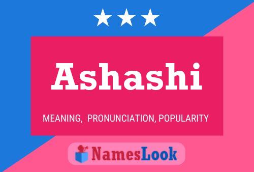 Póster del nombre Ashashi