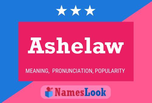 Póster del nombre Ashelaw