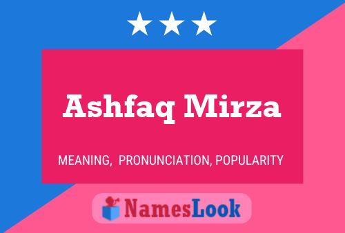 Póster del nombre Ashfaq Mirza