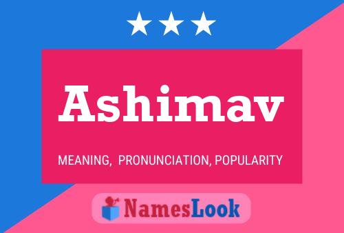 Póster del nombre Ashimav