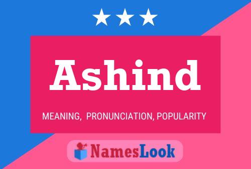 Póster del nombre Ashind