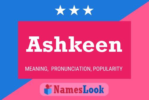 Póster del nombre Ashkeen