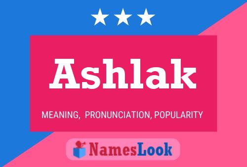 Póster del nombre Ashlak