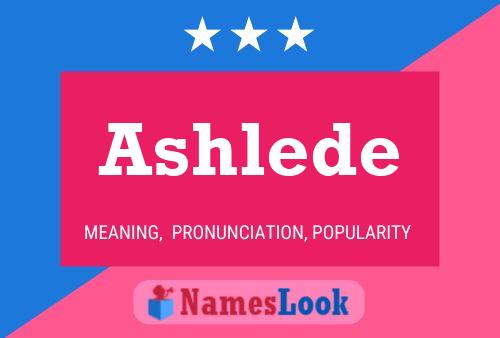 Póster del nombre Ashlede