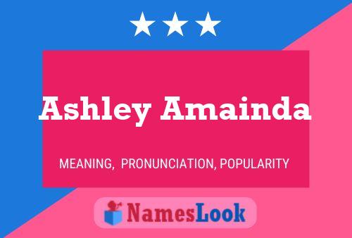 Póster del nombre Ashley Amainda