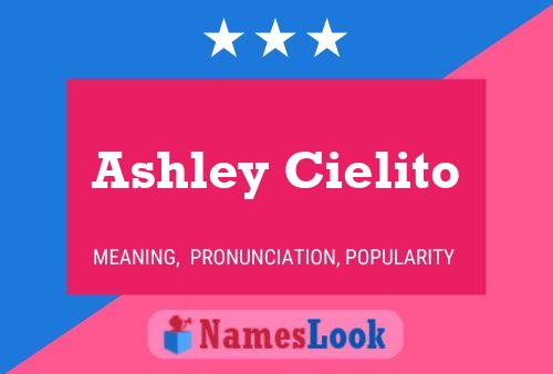 Póster del nombre Ashley Cielito