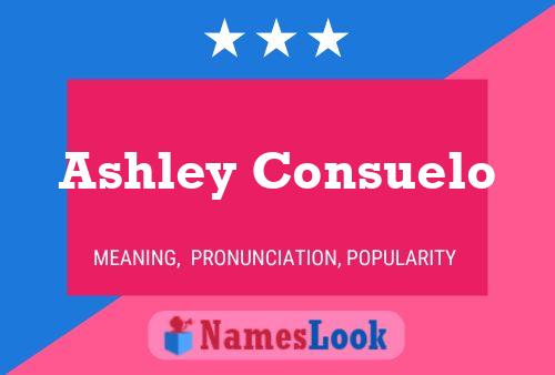 Póster del nombre Ashley Consuelo