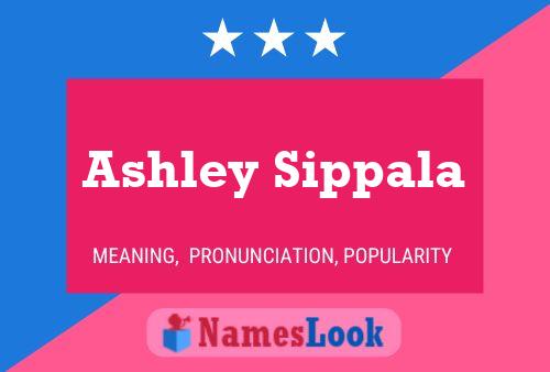 Póster del nombre Ashley Sippala