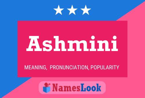 Póster del nombre Ashmini