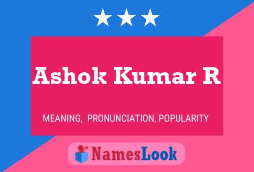 Póster del nombre Ashok Kumar R