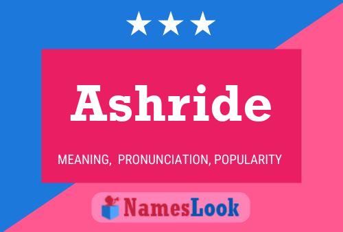 Póster del nombre Ashride