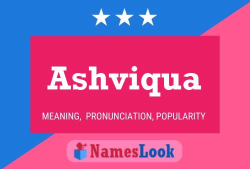 Póster del nombre Ashviqua