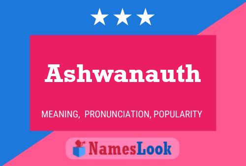 Póster del nombre Ashwanauth