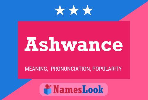 Póster del nombre Ashwance