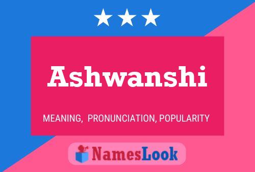 Póster del nombre Ashwanshi