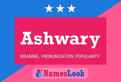 Póster del nombre Ashwary