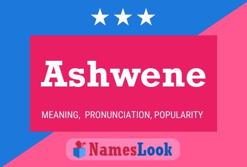 Póster del nombre Ashwene