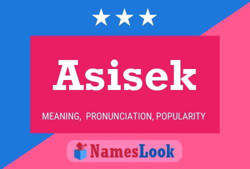 Póster del nombre Asisek