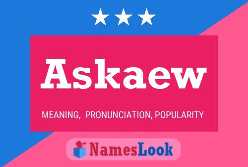 Póster del nombre Askaew