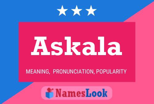 Póster del nombre Askala